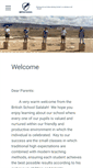 Mobile Screenshot of britishschoolsalalah.org