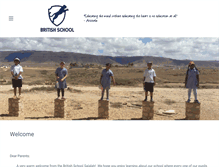 Tablet Screenshot of britishschoolsalalah.org